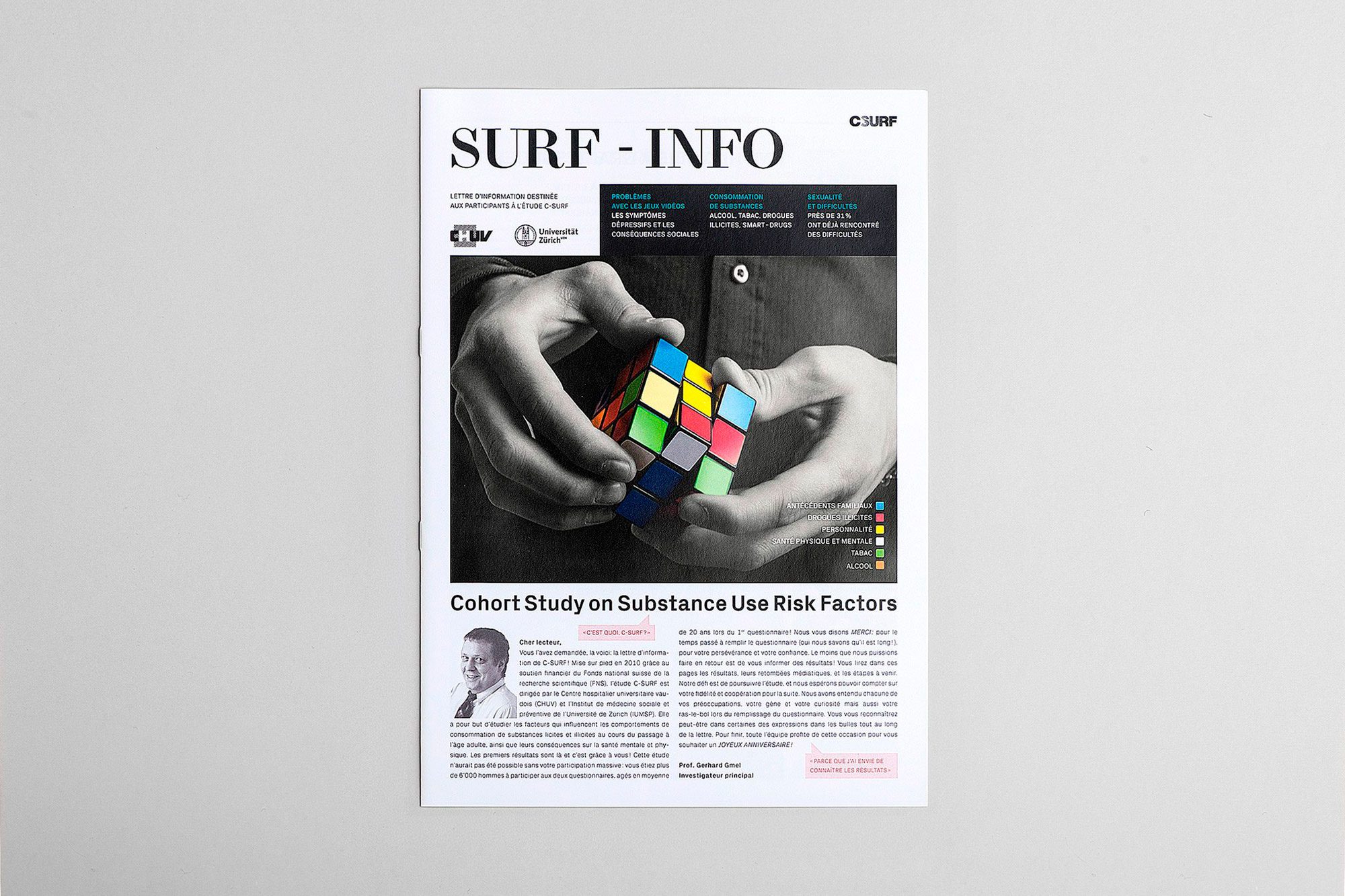 Newsletter C-SURF sur les résultats d’une étude